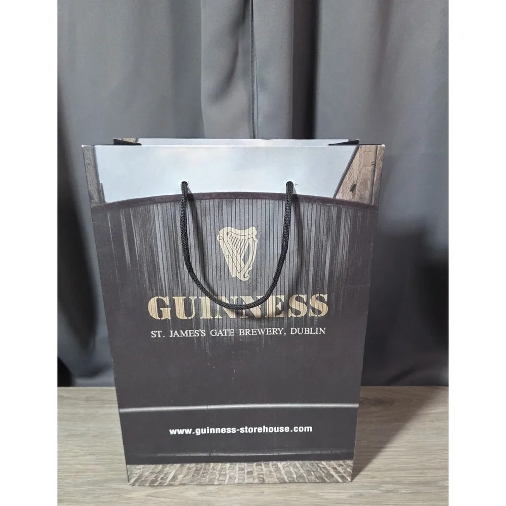 Guinness Dublin St.James Gate Brewery Store House Paper Tote Bag